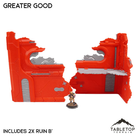 Tabletop Terrain Terrain Greater Good Foldable Multicolor 10e Tournament Terrain