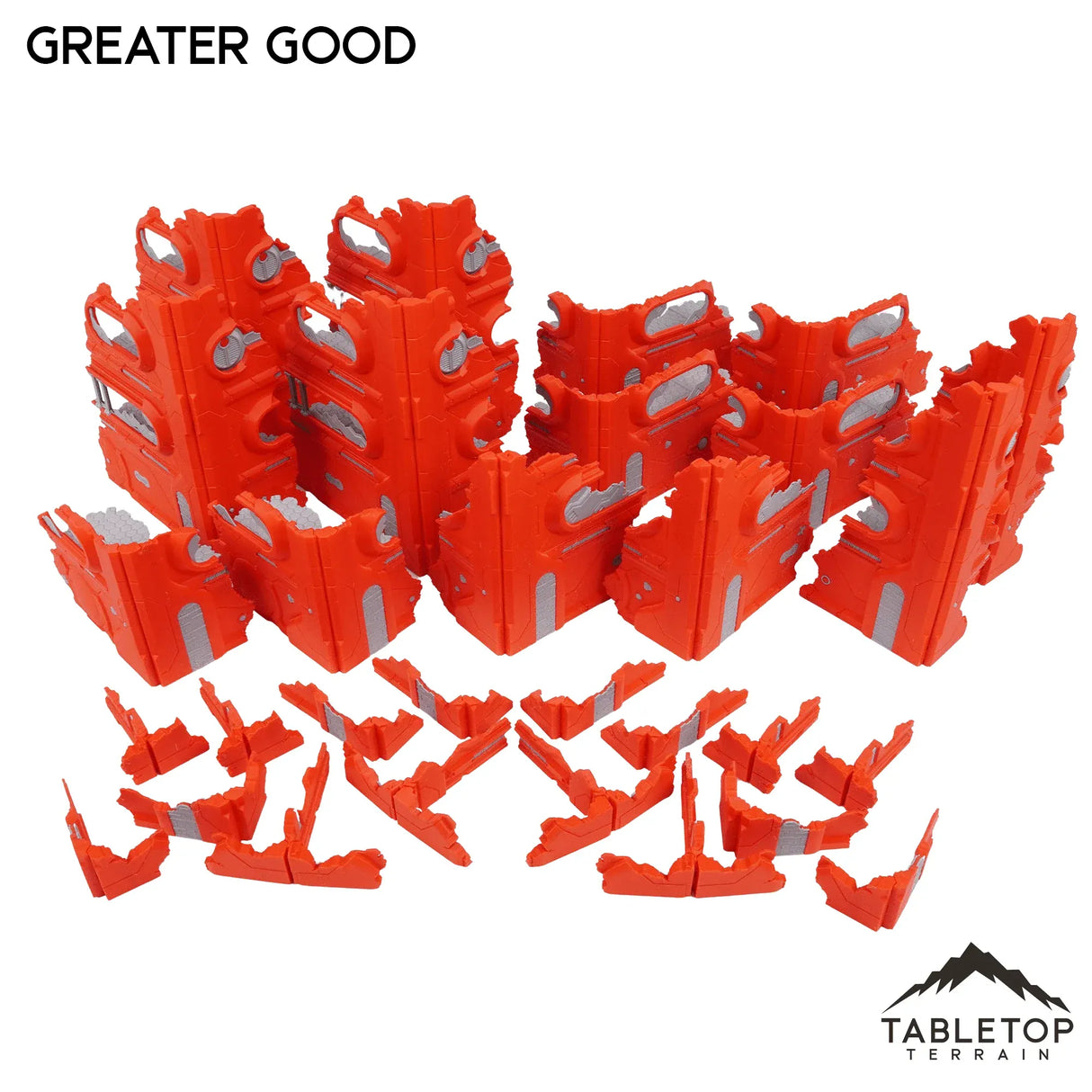 Tabletop Terrain Terrain Greater Good Foldable Multicolor 10e Tournament Terrain