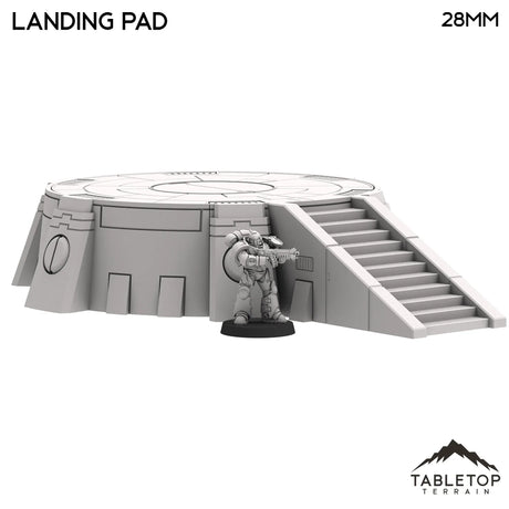 Tabletop Terrain Terrain Greater Good Landing Pad 1