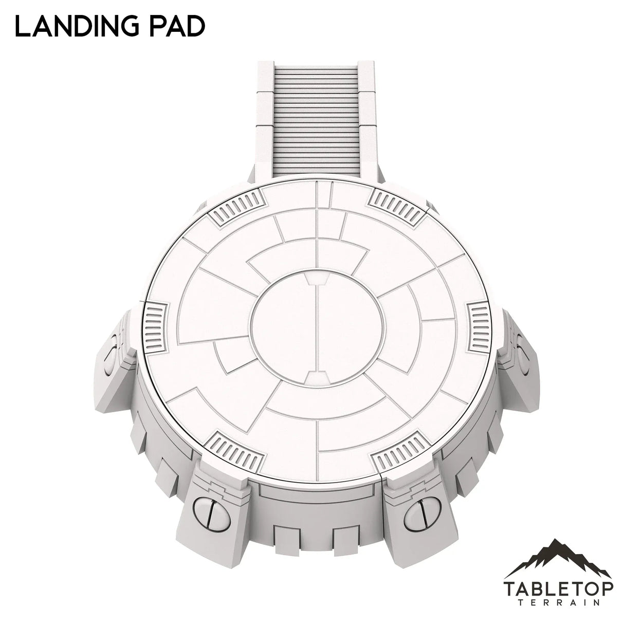 Tabletop Terrain Terrain Greater Good Landing Pad 1