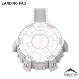 Tabletop Terrain Terrain Greater Good Landing Pad 1