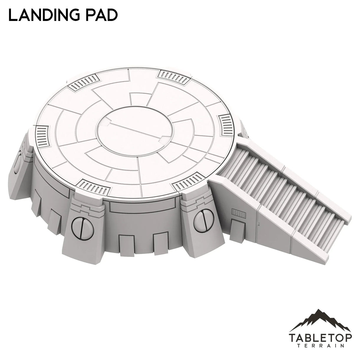 Tabletop Terrain Terrain Greater Good Landing Pad 1