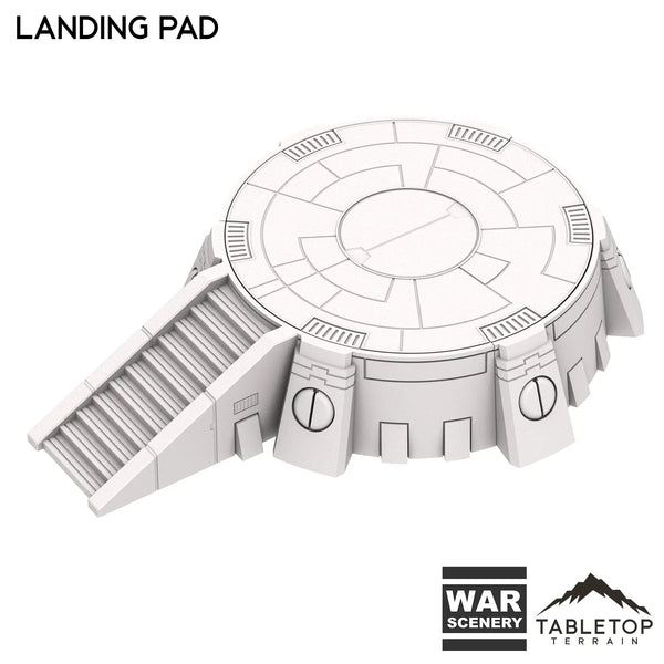 Tabletop Terrain Terrain Greater Good Landing Pad 1