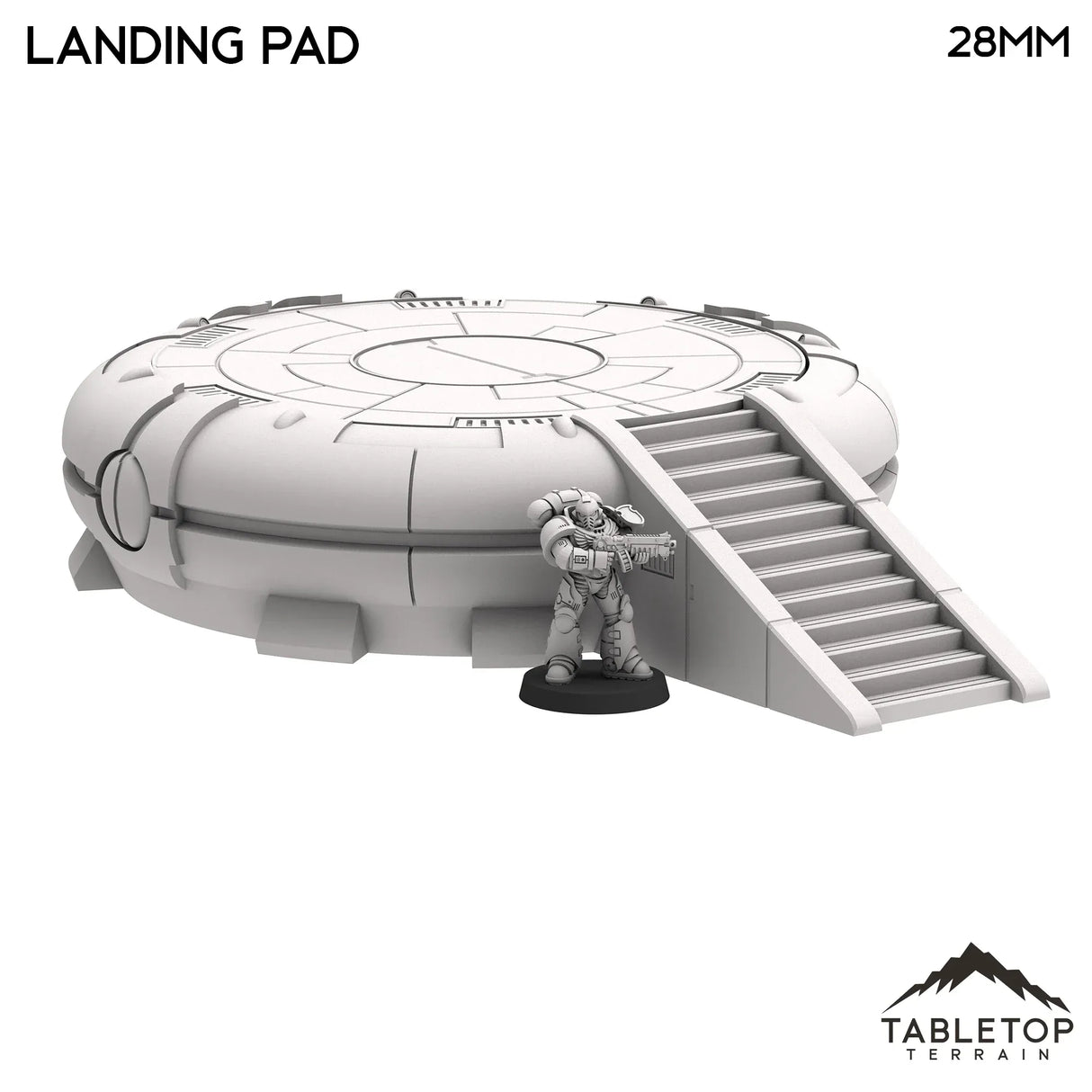 Tabletop Terrain Terrain Greater Good Landing Pad 2