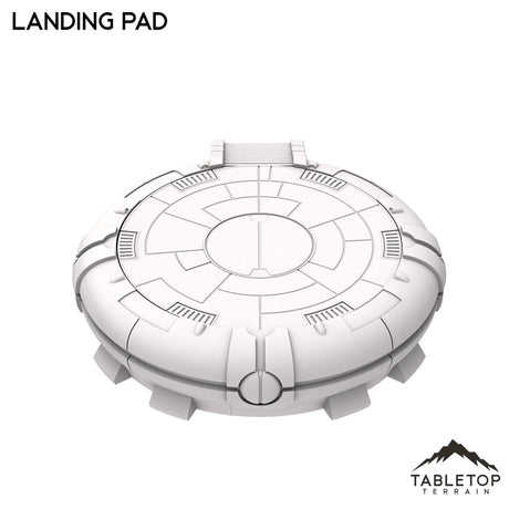 Tabletop Terrain Terrain Greater Good Landing Pad 2