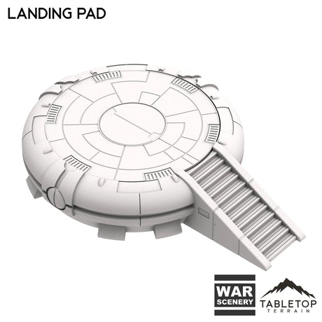Tabletop Terrain Terrain Greater Good Landing Pad 2