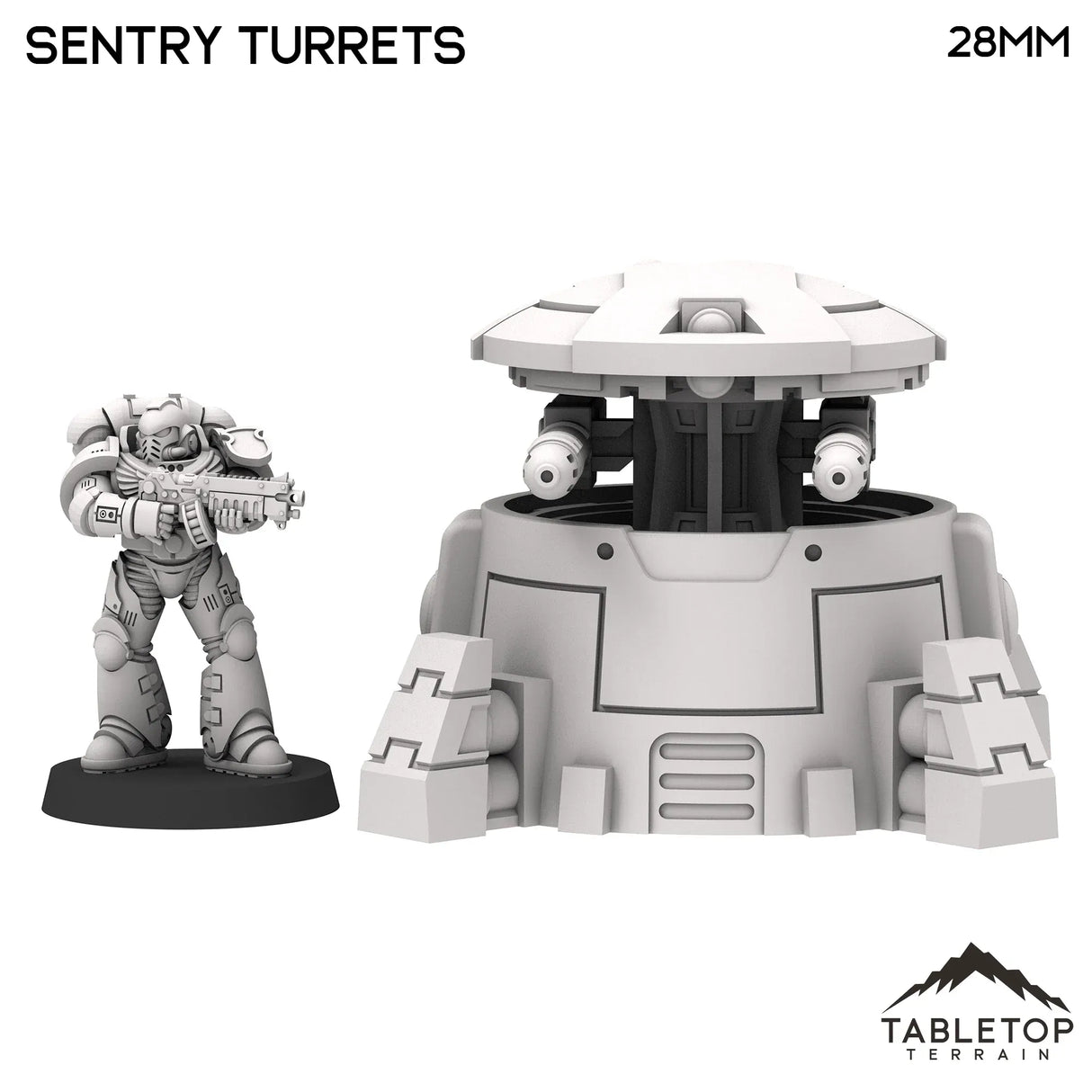 Tabletop Terrain Terrain Greater Good Sentry Turret