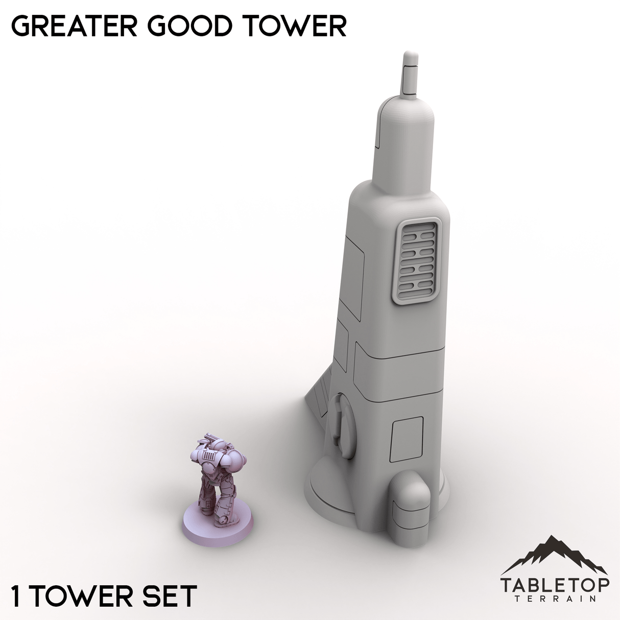 Tabletop Terrain Terrain Greater Good Tower