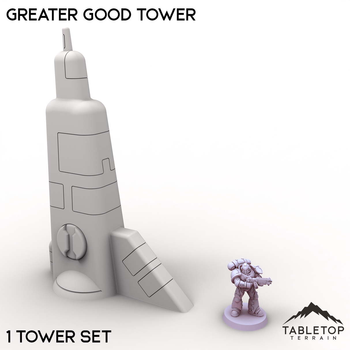 Tabletop Terrain Terrain Greater Good Tower