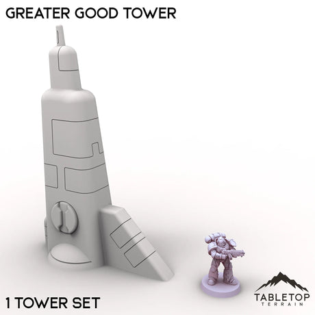 Tabletop Terrain Terrain Greater Good Tower