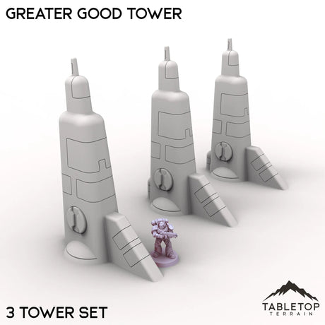 Tabletop Terrain Terrain Greater Good Tower