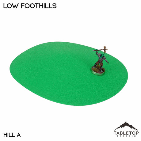 Tabletop Terrain Terrain Green / Hill A Low Foothills Wargaming Hills