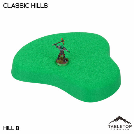 Tabletop Terrain Terrain Green / Hill B Classic Wargaming Hills