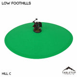 Tabletop Terrain Terrain Green / Hill C Low Foothills Wargaming Hills