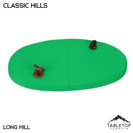 Tabletop Terrain Terrain Green / Long Hill Classic Wargaming Hills