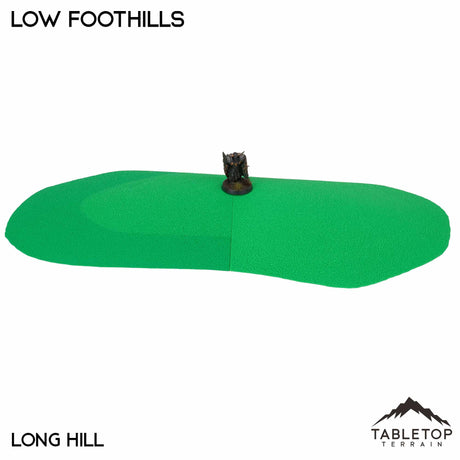Tabletop Terrain Terrain Green / Long Hill Low Foothills Wargaming Hills