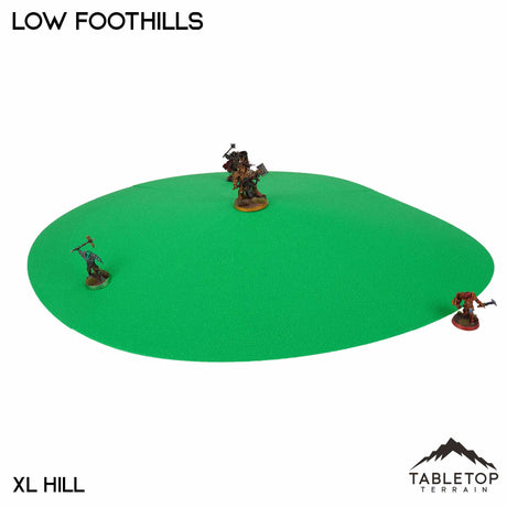 Tabletop Terrain Terrain Green / XL Hill Low Foothills Wargaming Hills