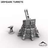 Tabletop Terrain Terrain Grimdark Turrets