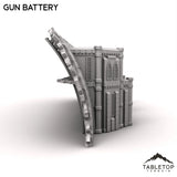 Tabletop Terrain Terrain Gun Battery - Abyssal Redeemer Crashed Flagship