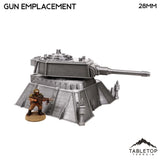Tabletop Terrain Terrain Gun Emplacement