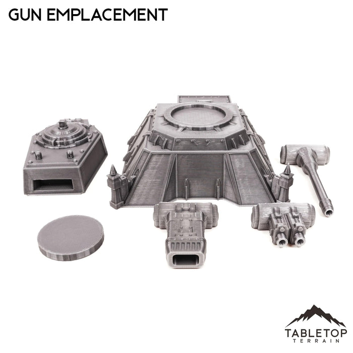 Tabletop Terrain Terrain Gun Emplacement