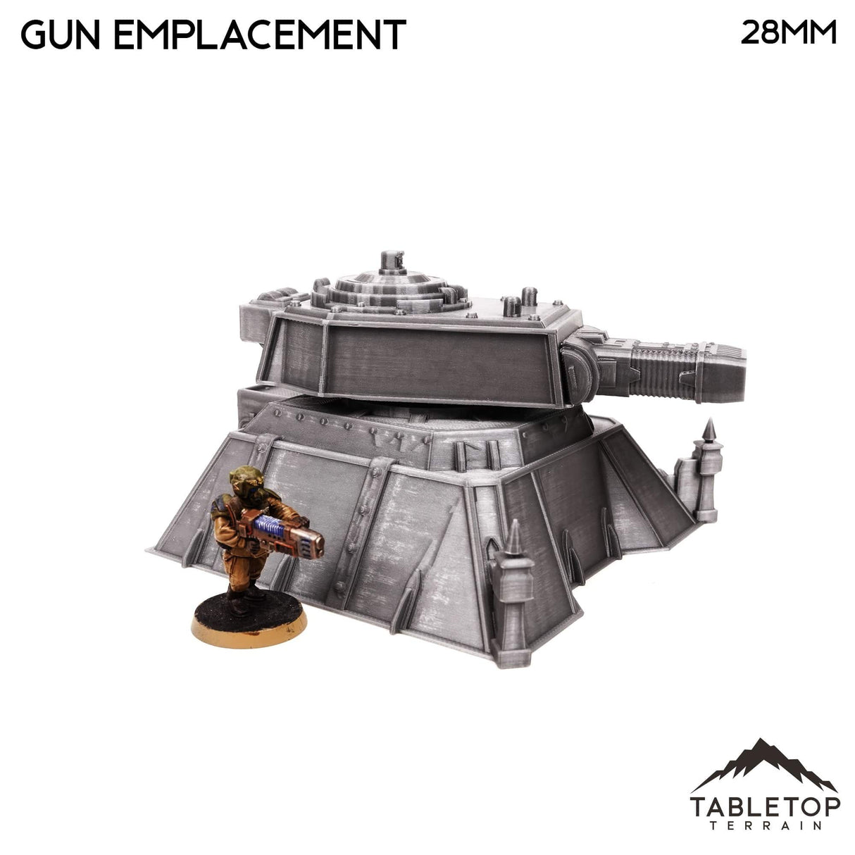 Tabletop Terrain Terrain Gun Emplacement