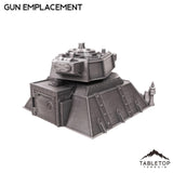 Tabletop Terrain Terrain Gun Emplacement