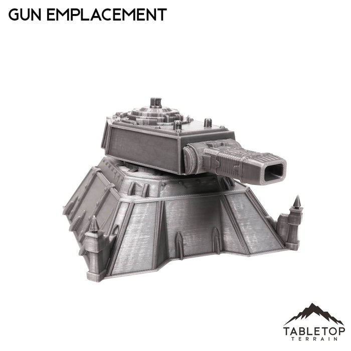 Tabletop Terrain Terrain Gun Emplacement
