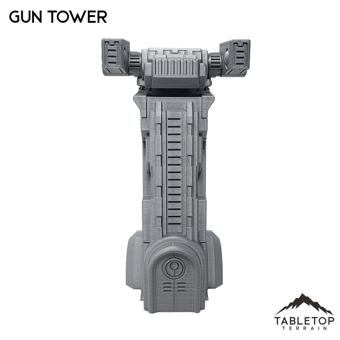Tabletop Terrain Terrain Gun Tower - Voroni Collective