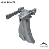 Tabletop Terrain Terrain Gun Tower - Voroni Collective