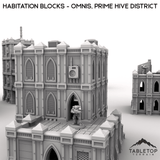 Tabletop Terrain Terrain Habitation Blocks - Omnis, Prime Hive District