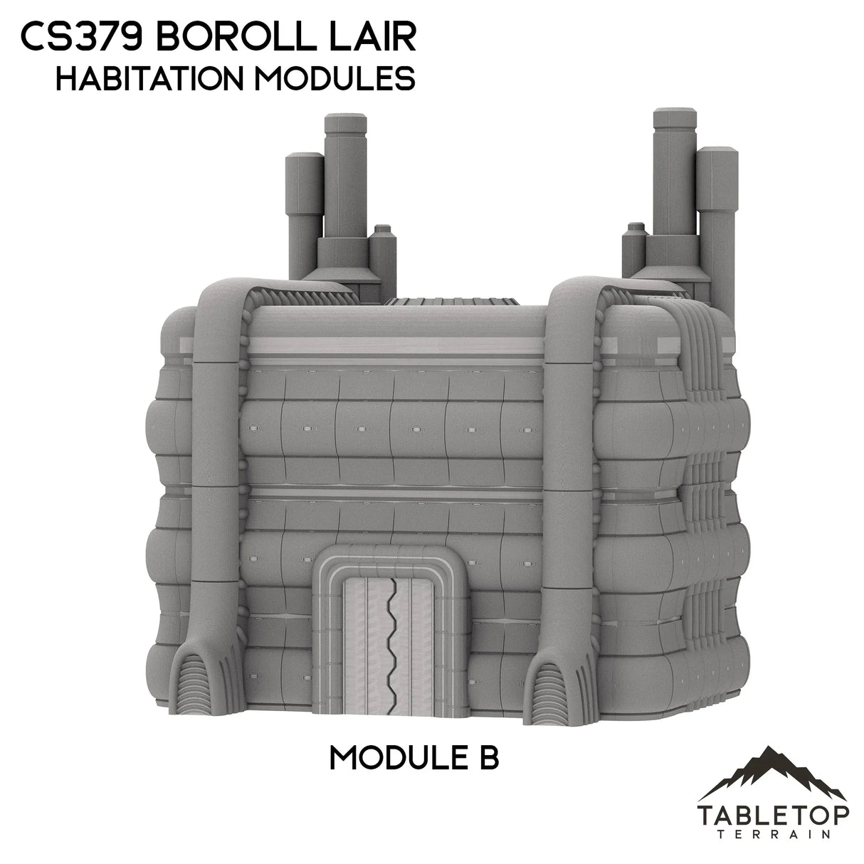 Tabletop Terrain Terrain Habitation Modules - CS379 Boroll Lair