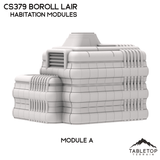 Tabletop Terrain Terrain Habitation Modules - CS379 Boroll Lair