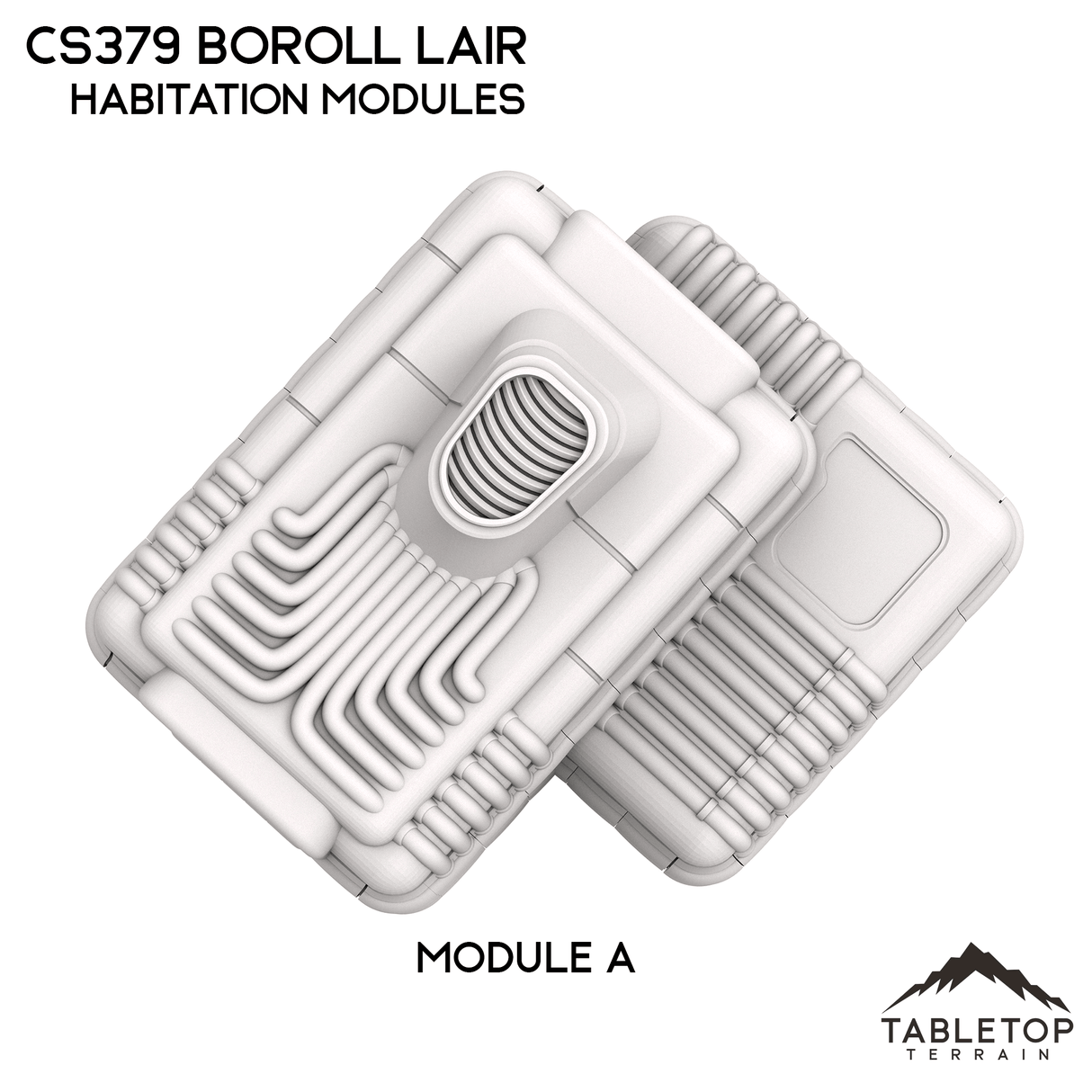 Tabletop Terrain Terrain Habitation Modules - CS379 Boroll Lair