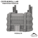 Tabletop Terrain Terrain Habitation Modules - CS379 Boroll Lair