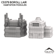 Tabletop Terrain Terrain Habitation Modules - CS379 Boroll Lair