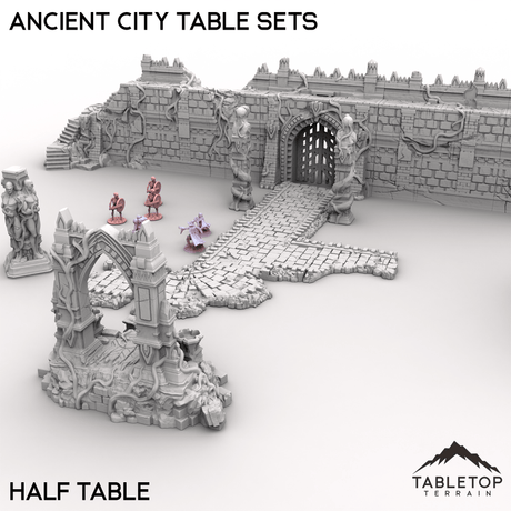 Tabletop Terrain Terrain Half Table / 32mm Ancient City Table Sets