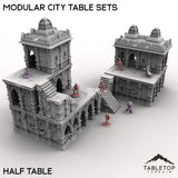 Tabletop Terrain Terrain Half Table / 32mm Modular City Table Sets