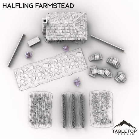 Tabletop Terrain Terrain Halfling Farmstead