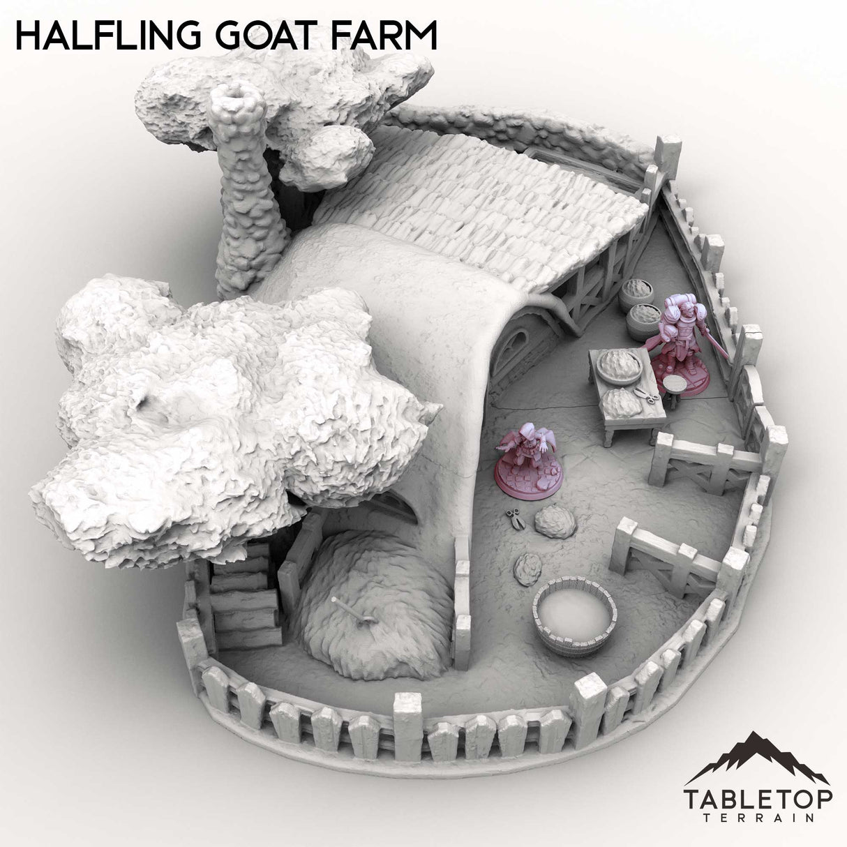 Tabletop Terrain Terrain Halfling Goat Farm
