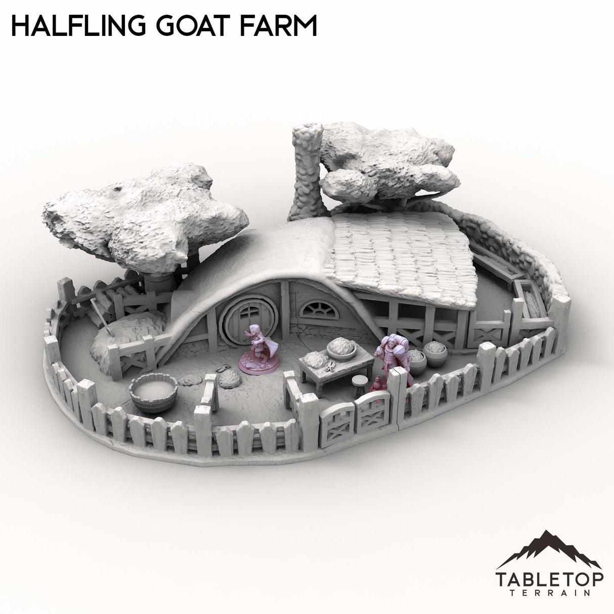 Tabletop Terrain Terrain Halfling Goat Farm