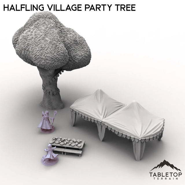 Tabletop Terrain Terrain Halfling Village Party Tree