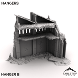 Tabletop Terrain Terrain Hangars - Phoebian V Airfield