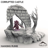 Tabletop Terrain Terrain Hanging Ruins / 32mm Corrupted Castle