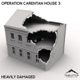 Tabletop Terrain Terrain Heavily Damaged / 32mm Operation Carentan House 3