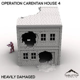 Tabletop Terrain Terrain Heavily Damaged / 32mm Operation Carentan House 4