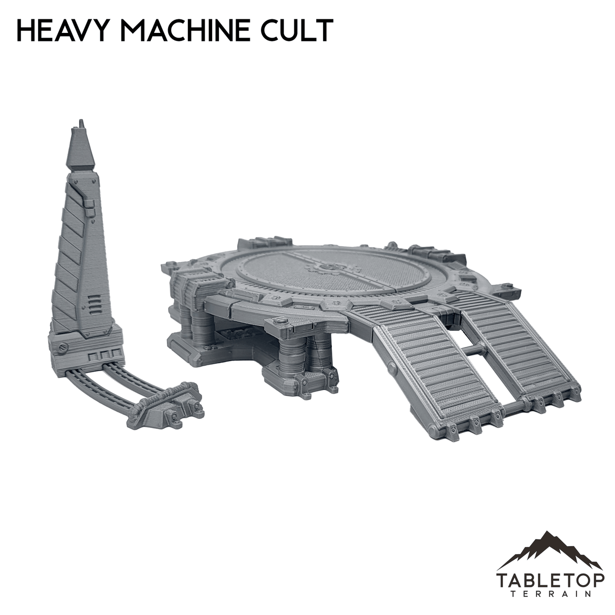 Tabletop Terrain Terrain Heavy Machine Cult - Chapters Headquarter