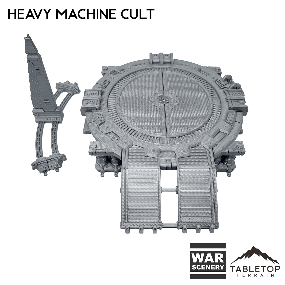 Tabletop Terrain Terrain Heavy Machine Cult - Chapters Headquarter