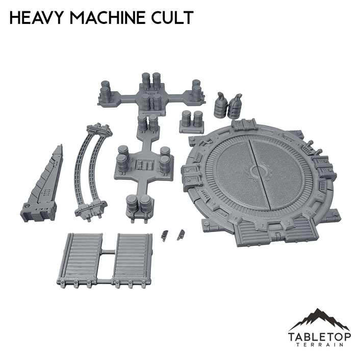 Tabletop Terrain Terrain Heavy Machine Cult - Chapters Headquarter