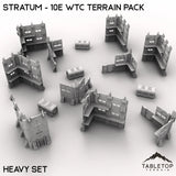 Tabletop Terrain Terrain Heavy Stratum - WTC compatible Terrain Pack